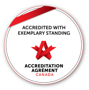 Accreditation QmentumAward, Accreditation Agrément Canada logo