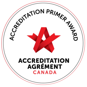 Accreditation Primer Award, Accreditation Agrément Canada logo