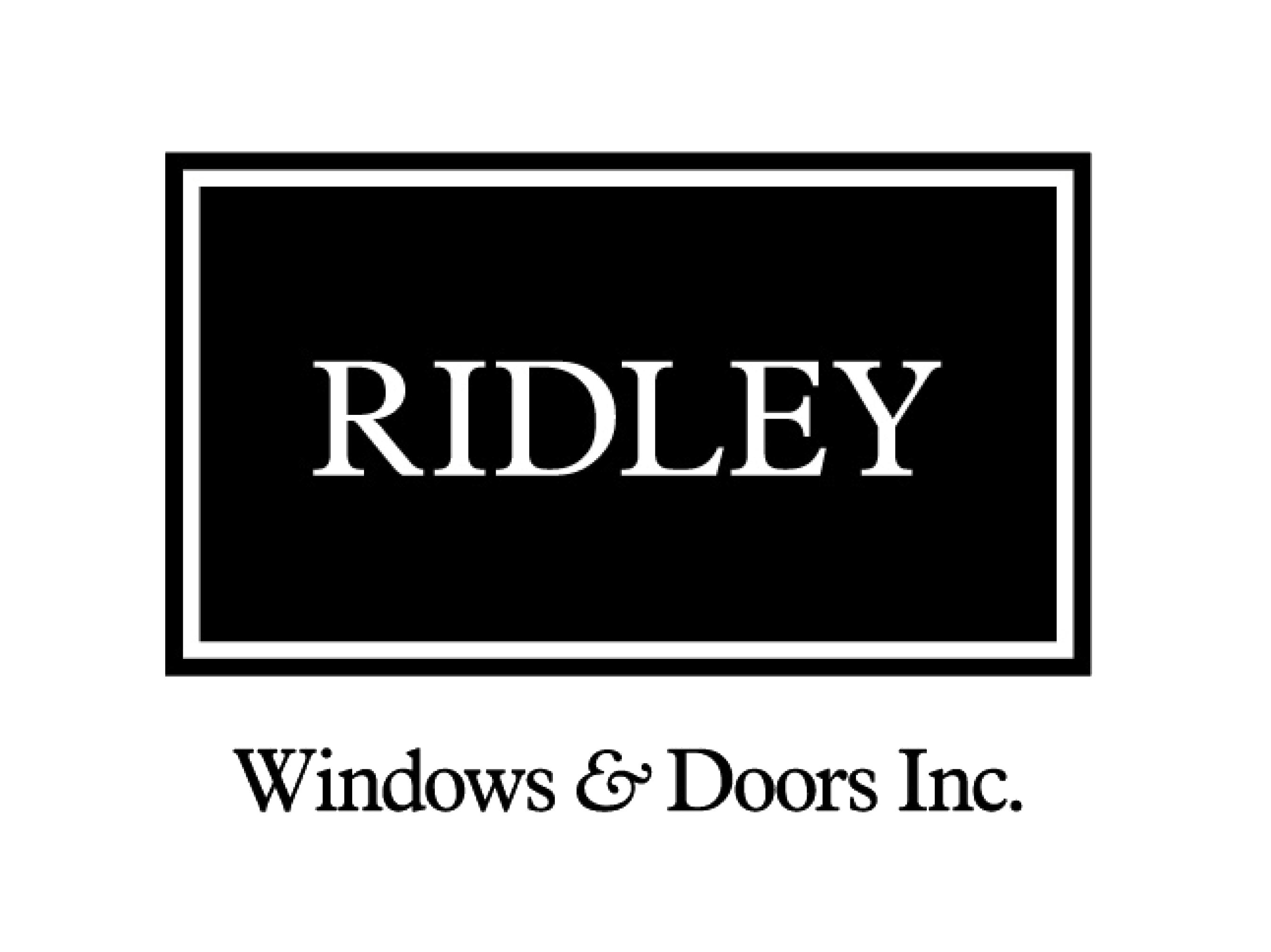 Ridley Windows and Doors Inc. logo